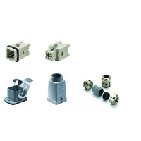 兼容HARTING 重载连接器 矩形连接器 6-48芯 IP65 现货